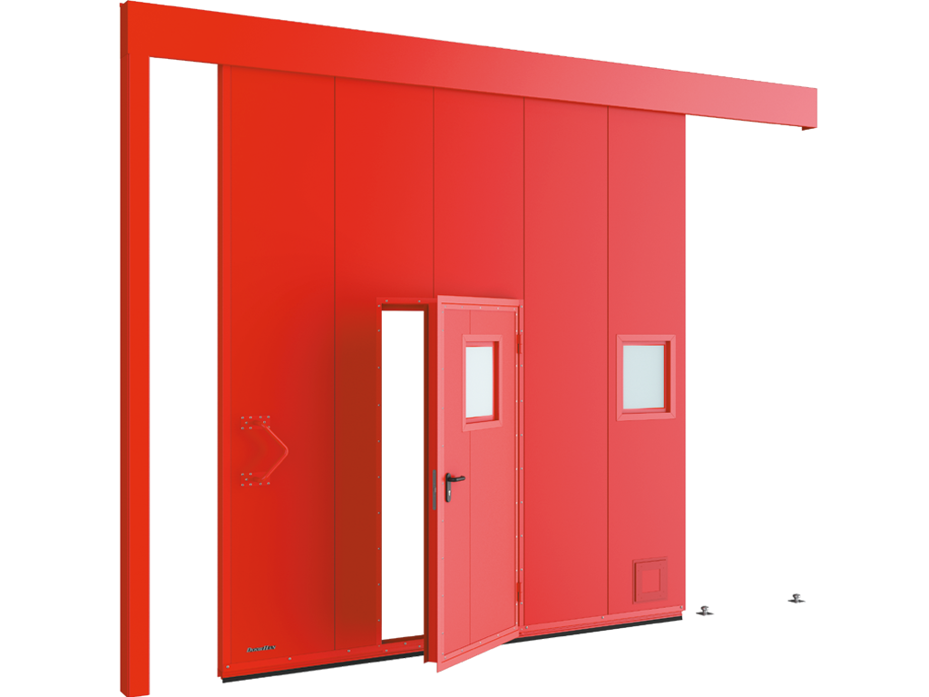 Yong'inga qarshi o'zgartirilgan eshiklar, og'irlik sinovi EI60, EI90 bilan